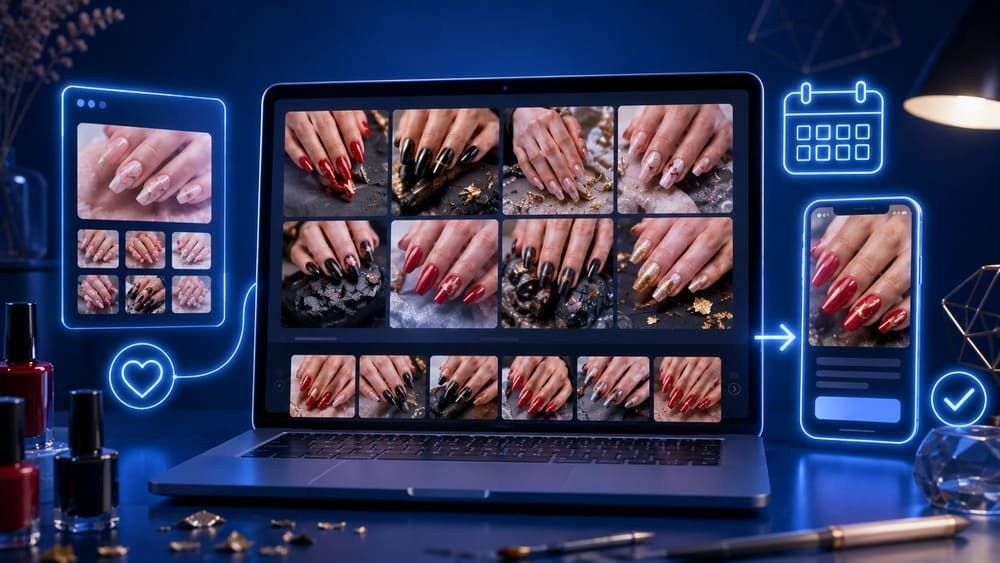 Галерея нігтьового дизайну на сайті nail-майстра