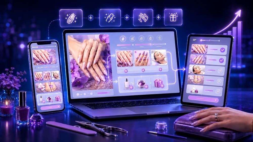 Upsell і cross-sell на сайті nail-салону